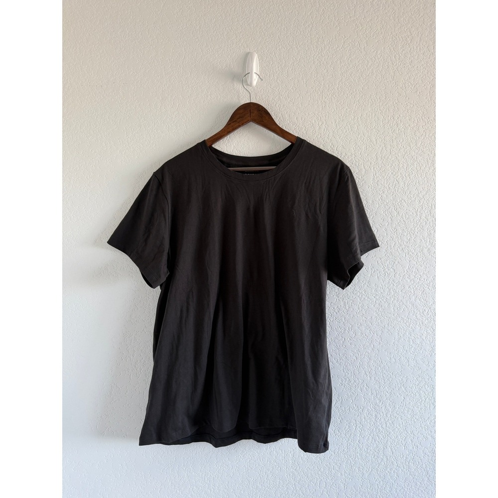 Bombas Minimalist T-Shirt Size XXL Black Cotton Blend Crew Neck